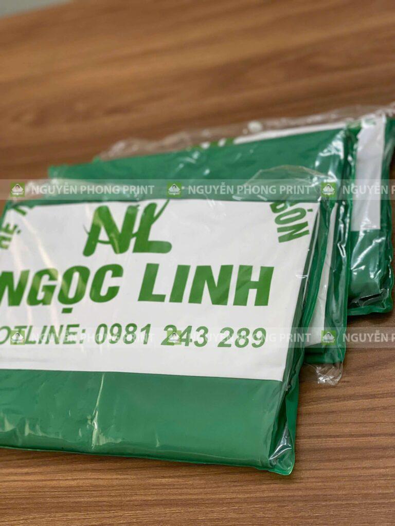 In Áo Mưa Phường Bình Định Làm Quà Tặng Giá Xưởng - 48k