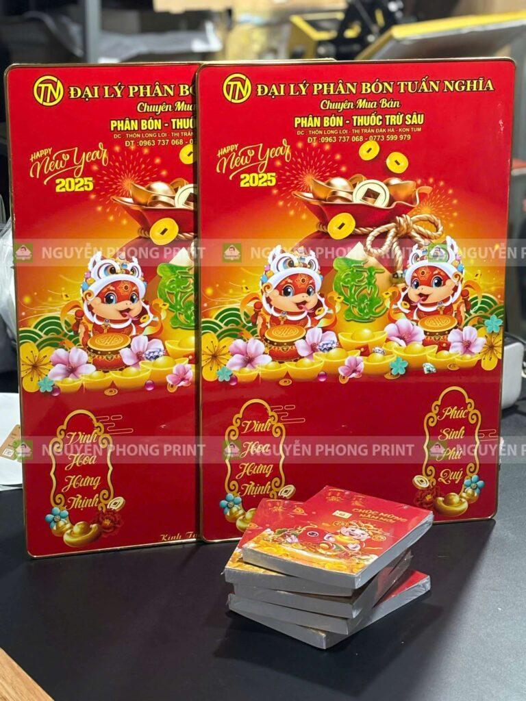 In lịch Tết ở Diên Hồng Gia Lai số lượng ít, giá tốt