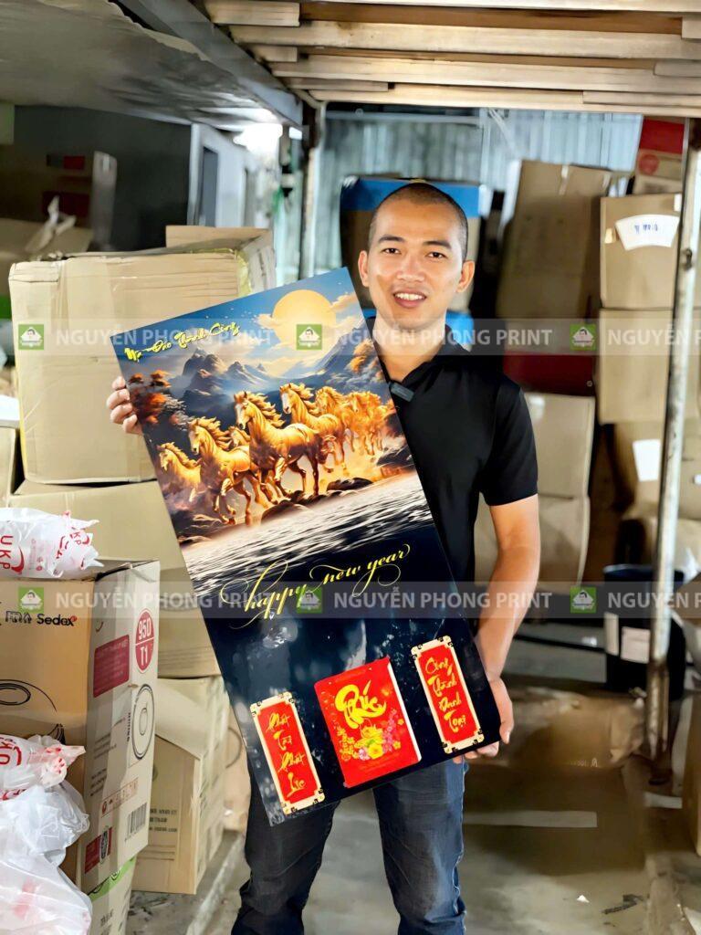 10 mẫu lịch Tết đẹp – sang trọng tại Phường Quy Nhơn