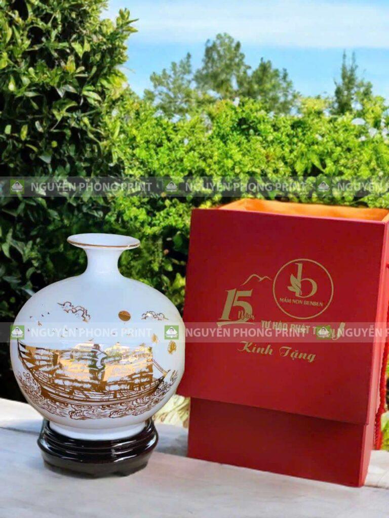 Mẫu bình hoa sứ cao cấp quà tặng tại phường Hội Phú được ưa chuộng - Xu hướng quà tặng 2025