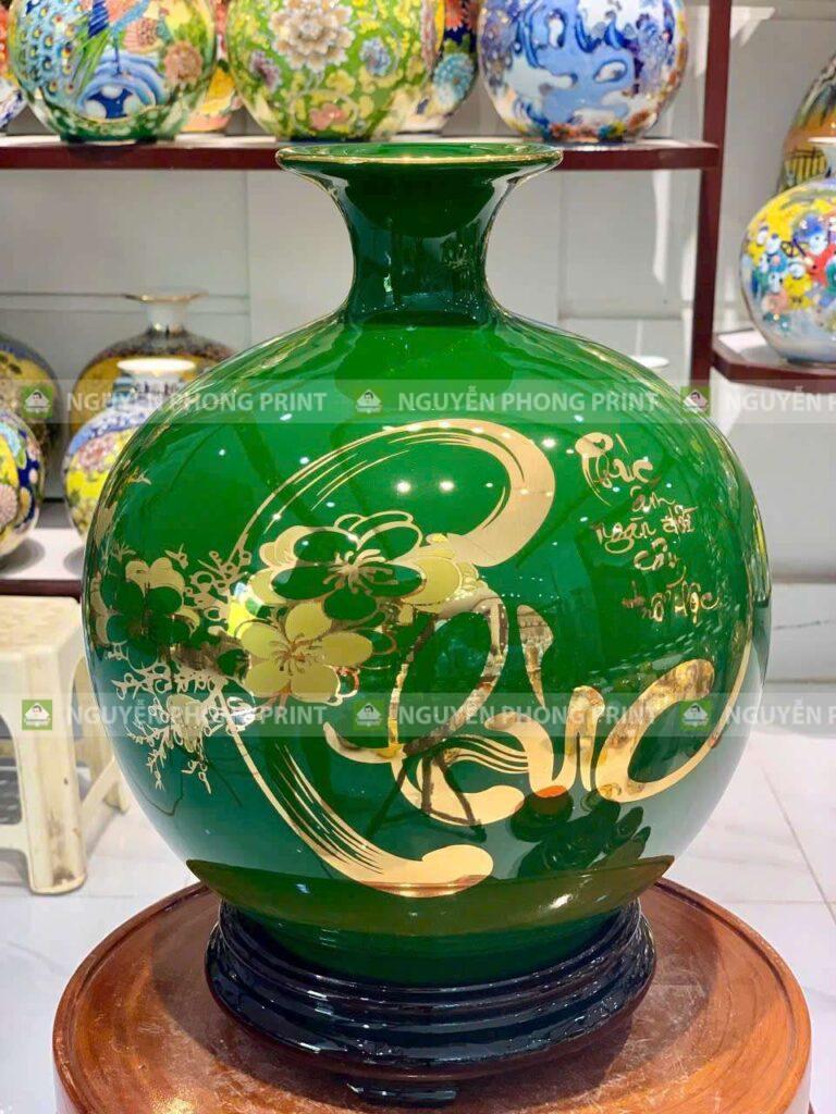 Lọ hoa sứ cao cấp quà tặng tại Gia Lai