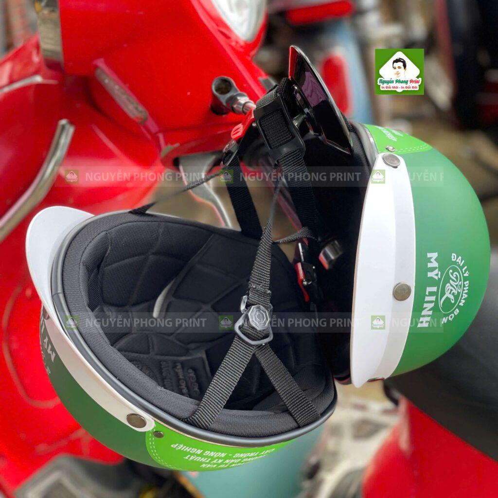 Địa Chỉ In Nón Bảo Hiểm Bình Định Gia Lai Giá Xưởng