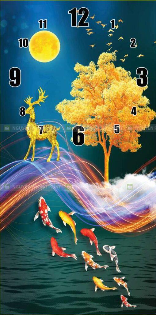 In lịch Tết tại Phường Bình Định đẹp