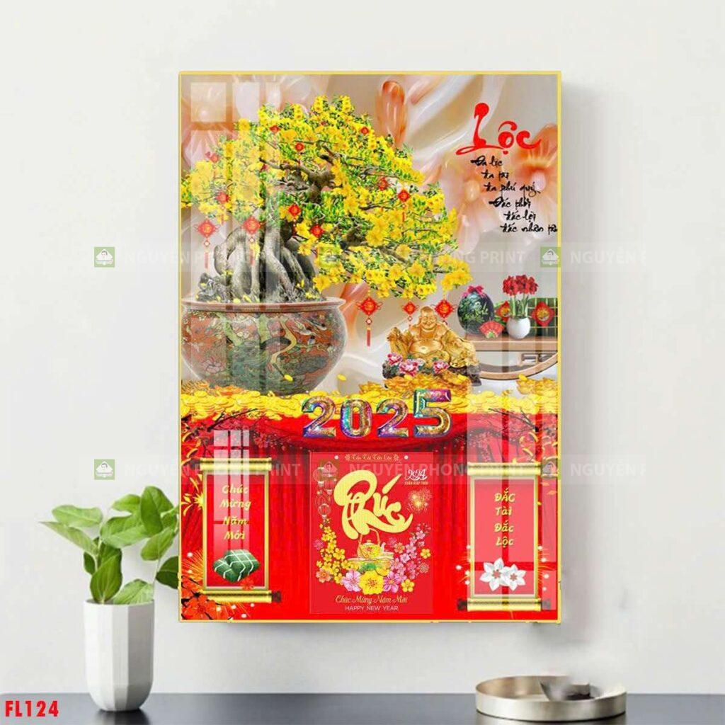 In lịch Tết số lượng ít ở Thống Nhất Gia Lai