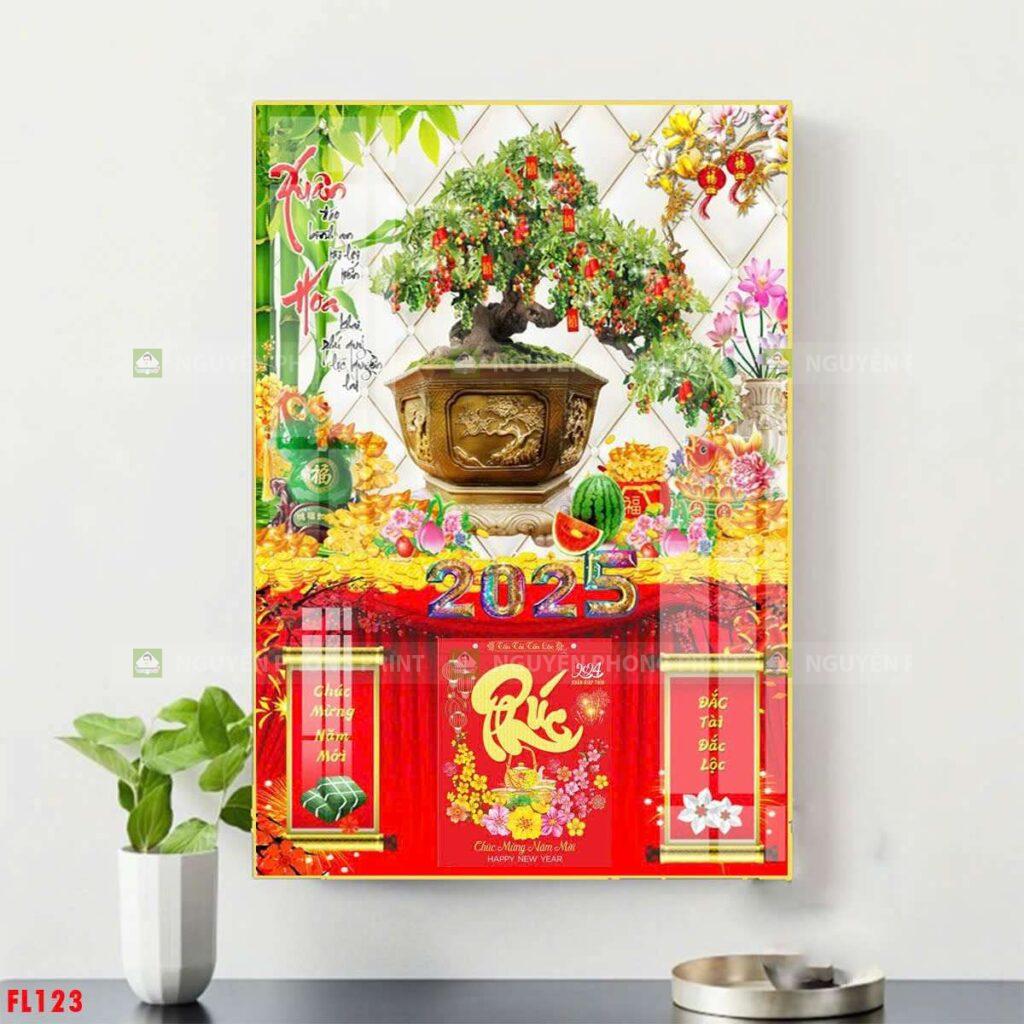 Xưởng in lịch Tết chuyên nghiệp ở Diên Hồng Gia Lai