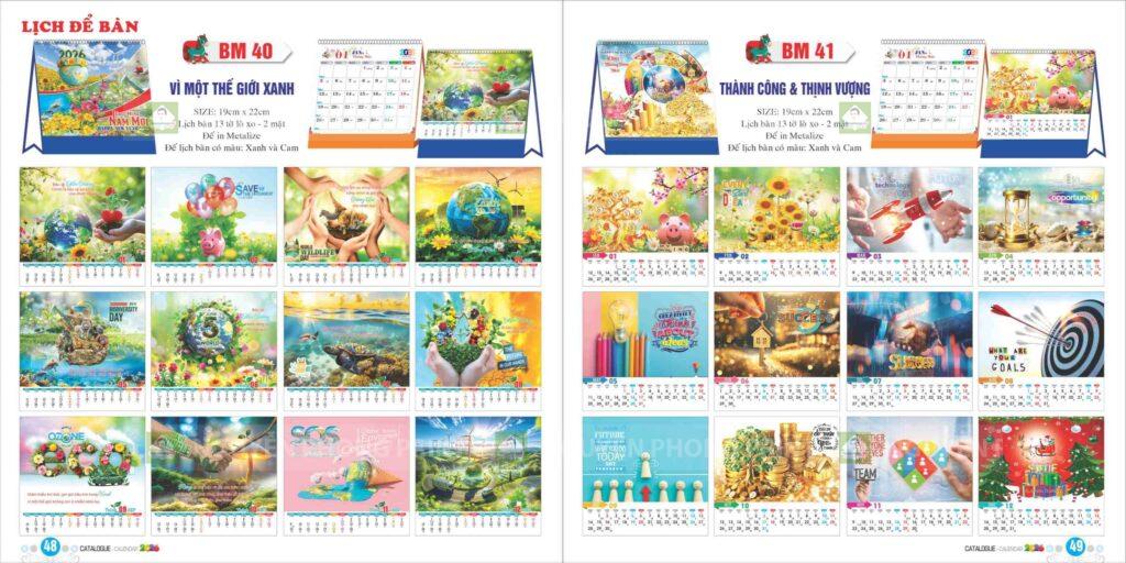 Cơ Sở In Lịch Tết Tại Ayun Pa Gia Lai Rẻ - Đẹp | Top 1