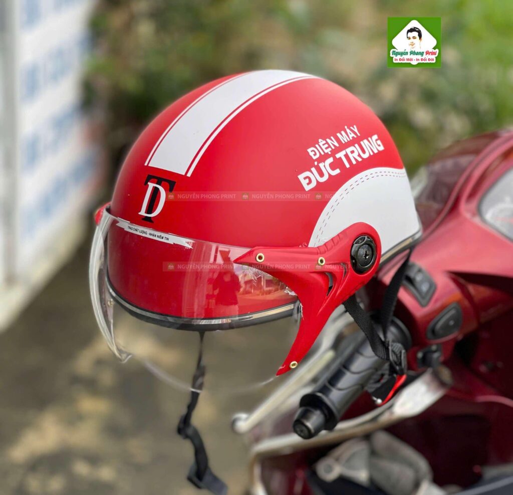 Địa Chỉ In Nón Bảo Hiểm Bình Định Gia Lai Giá Xưởng