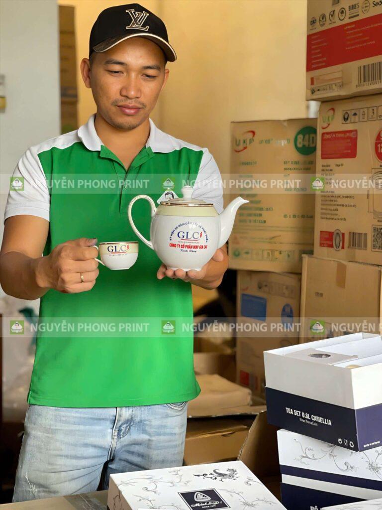 Top 1 - Dịch Vụ In Ấm Chén Trà Phường Bình Định Theo Yêu Cầu