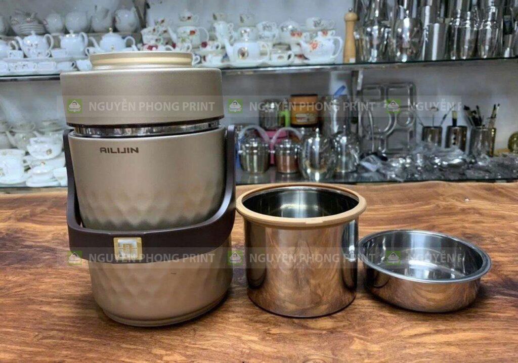 Hộp Cơm Văn Phòng In Logo Theo Yêu Cầu Tại Hội Phú Gia Lai Số Lượng Ít