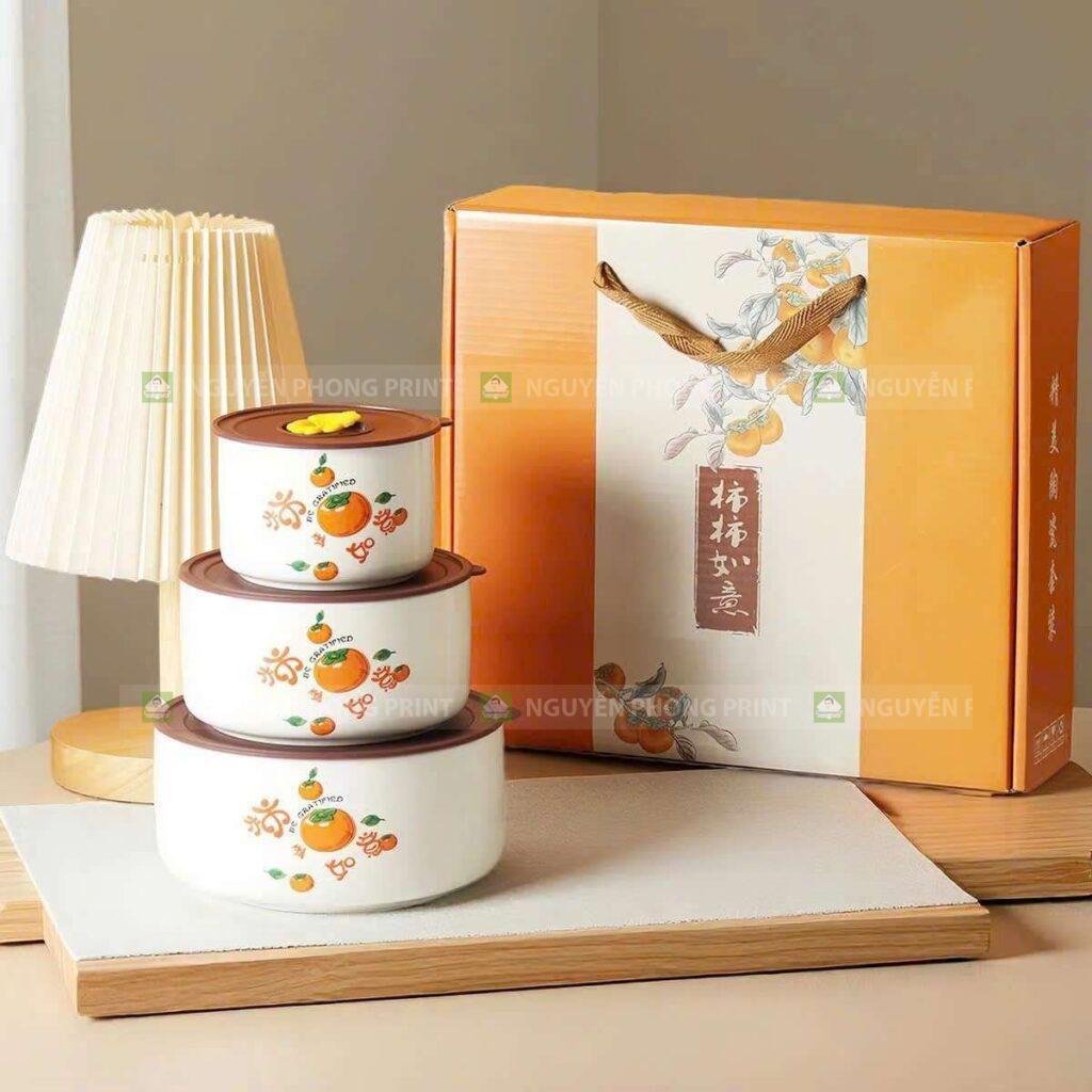 Top 5 Mẫu Bộ 3 Thố Sứ Quà Tặng Tại Hội Phú Gia Lai Ý Nghĩa - Giá Tốt