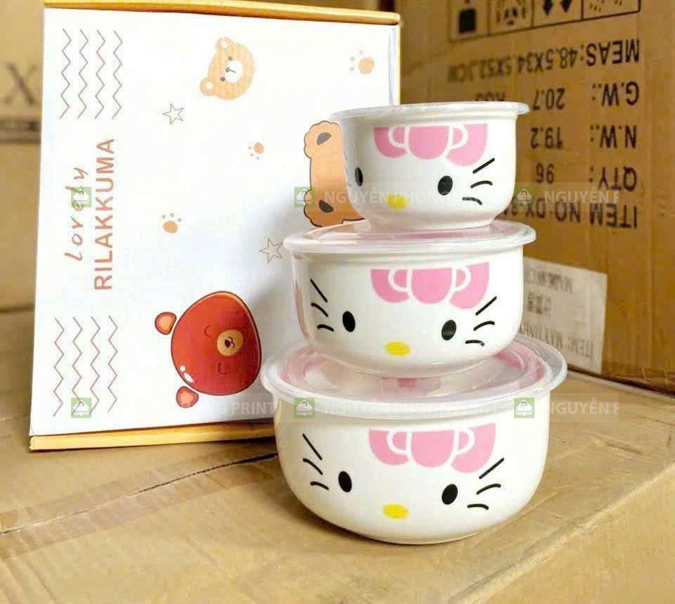 Top 5 Mẫu Bộ 3 Thố Sứ Quà Tặng Tại Hội Phú Gia Lai Sang Trọng - Giá Tốt