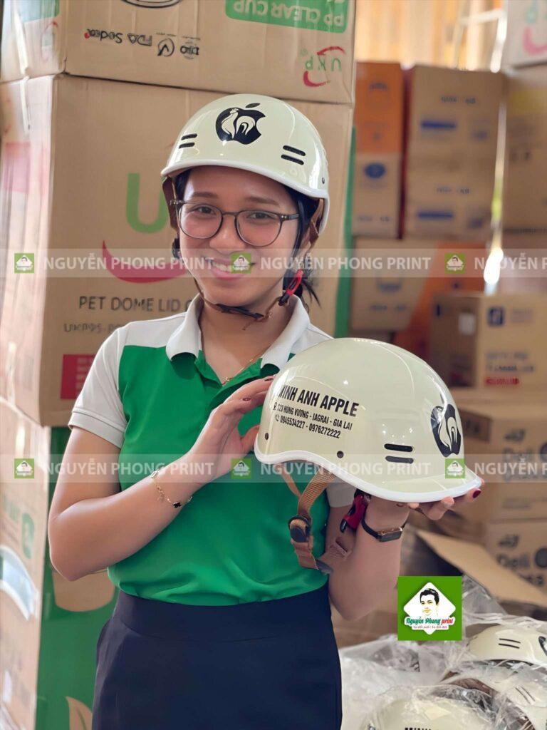In Nón Bảo Hiểm Quà Tặng Phú Yên Giá Xưởng - Uy Tín Số 1